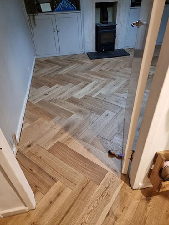 Engineered Wood Parquet Floor Fitting in Peckham 6
