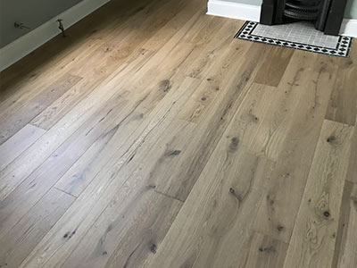 Engineered wood floor fitting in New Addington
