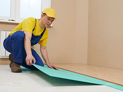 Floor insulation & soundproofing