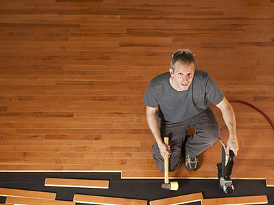 Solid wood floor installation – the process