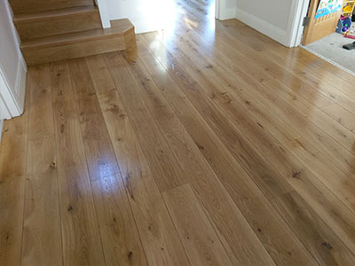 Hardwood floor fitting In Hendon